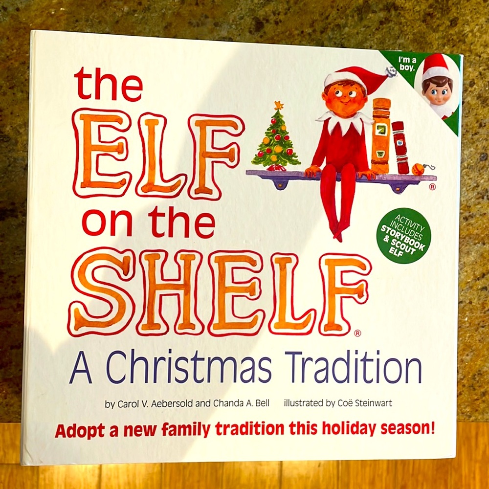 Elf on a Shelf Christmas Elf and Memories Book